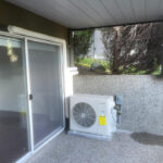 Cleaning mini split heat pump filter for spring maintenance