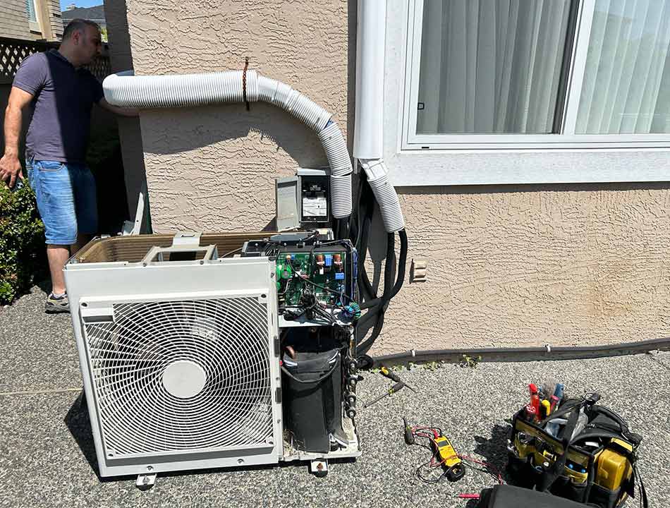 Mini-split installation for cooling comfort in Vancouver homes